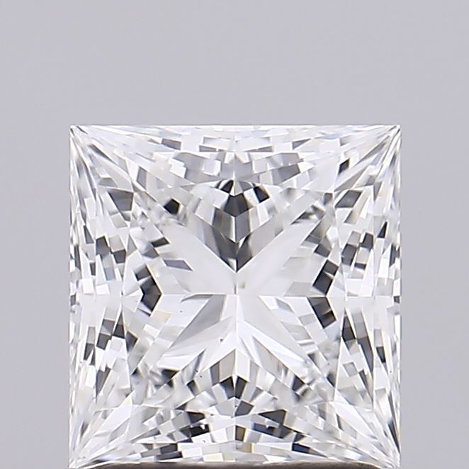 1.56 ct. princess Lab Grown Diamond front image