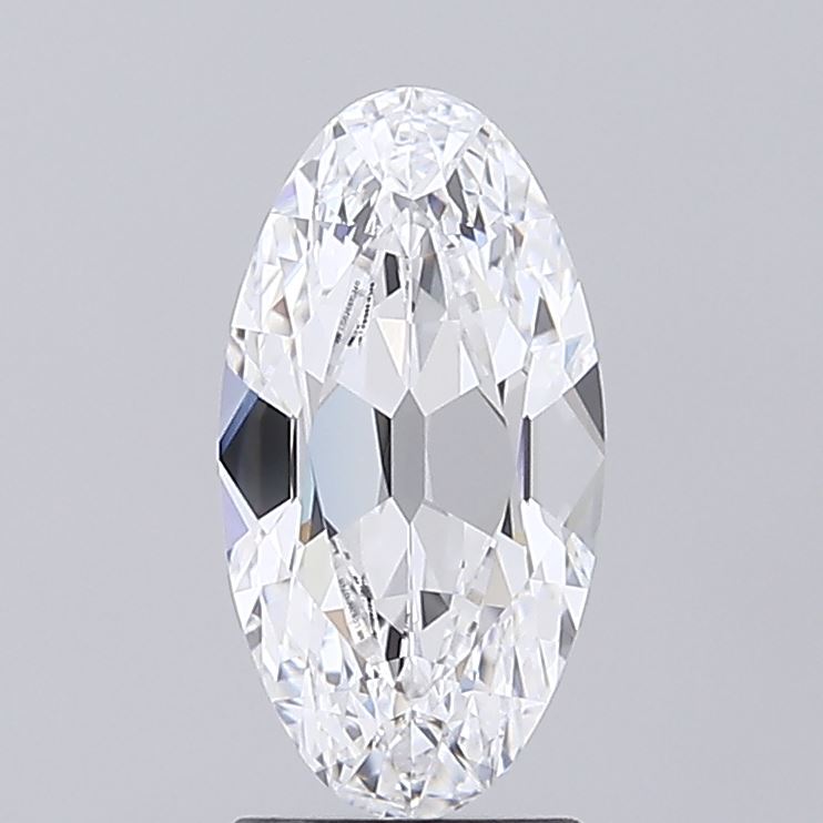 2.00 ct. oval Lab Grown Diamond front image