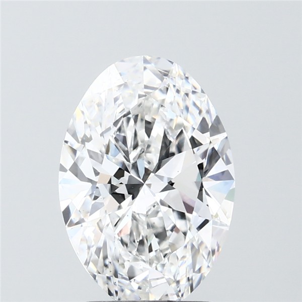 2.57 ct. oval Lab Grown Diamond front image