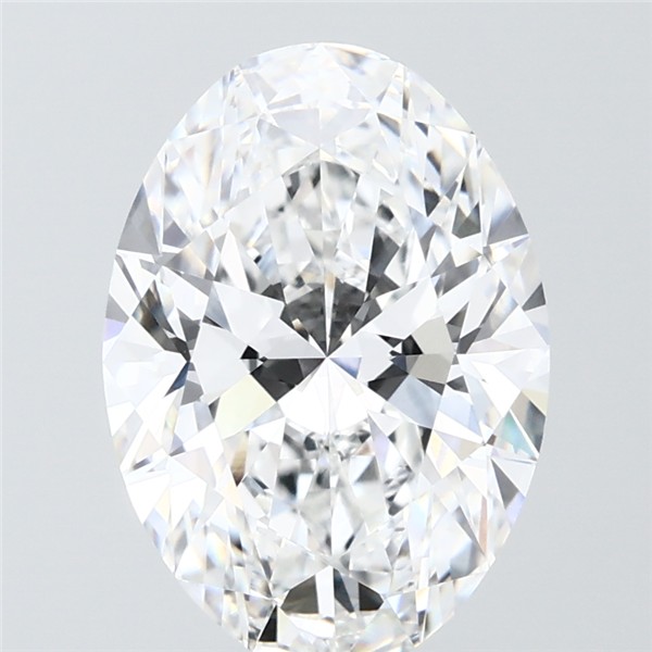 4.09 ct. oval Lab Grown Diamond front image