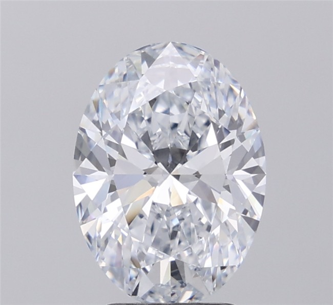 3.02 ct. oval Lab Grown Diamond front image