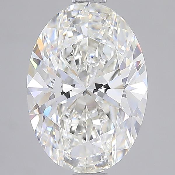 2.52 ct. oval Lab Grown Diamond front image