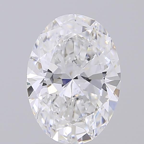 2.02 ct. oval Lab Grown Diamond front image