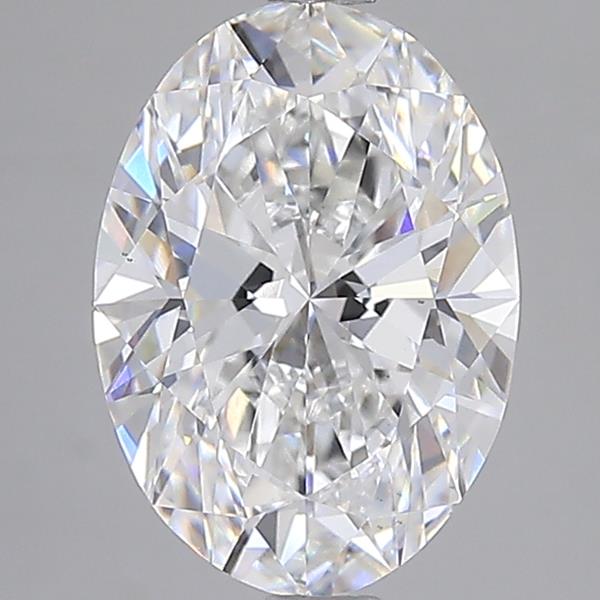 3.52 ct. oval Lab Grown Diamond front image
