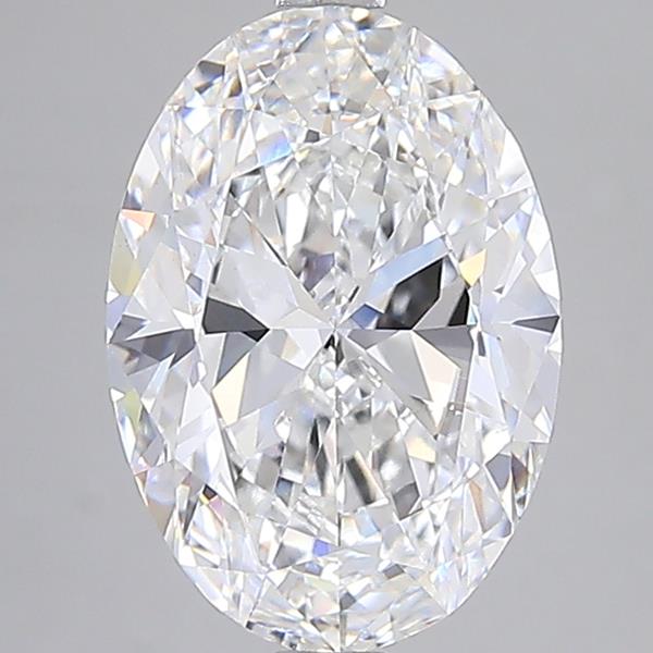 4.00 ct. oval Lab Grown Diamond front image