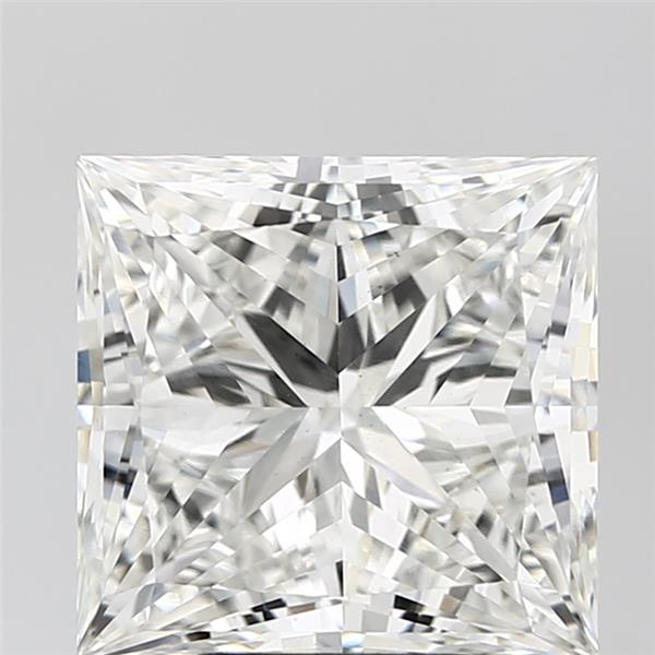 6.04 ct. princess Lab Grown Diamond front image