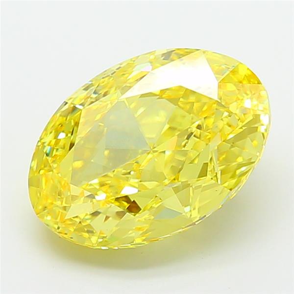 8.03 ct. oval Lab Grown Diamond front image