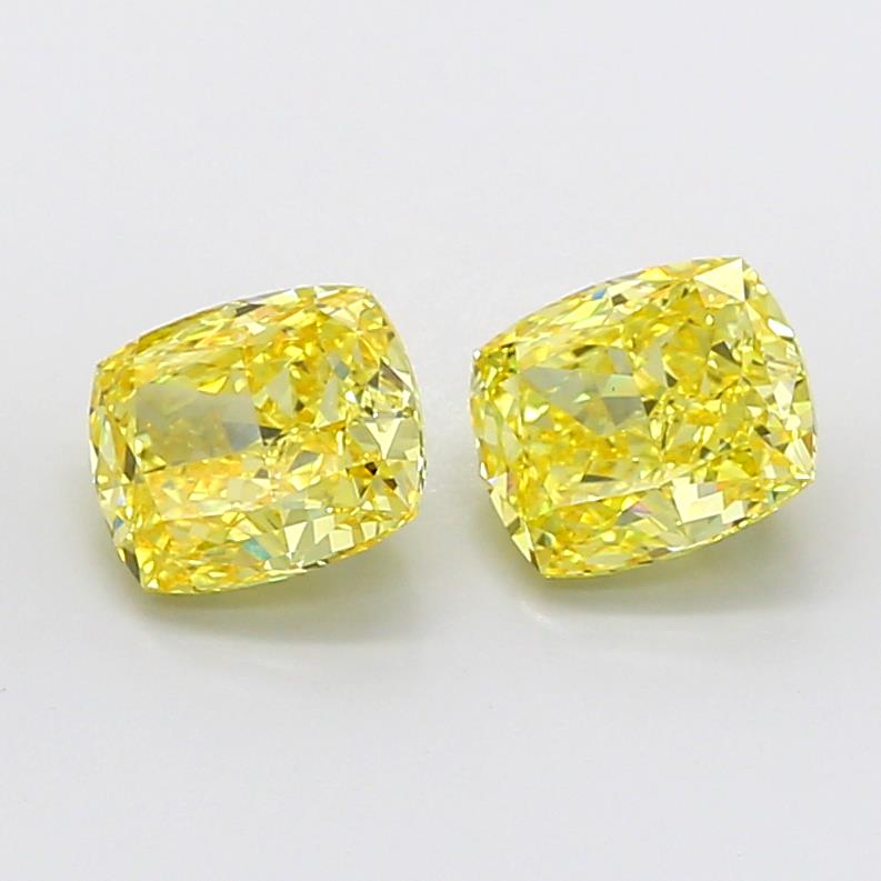 2.83 ct. cushion Lab Grown Diamond front image