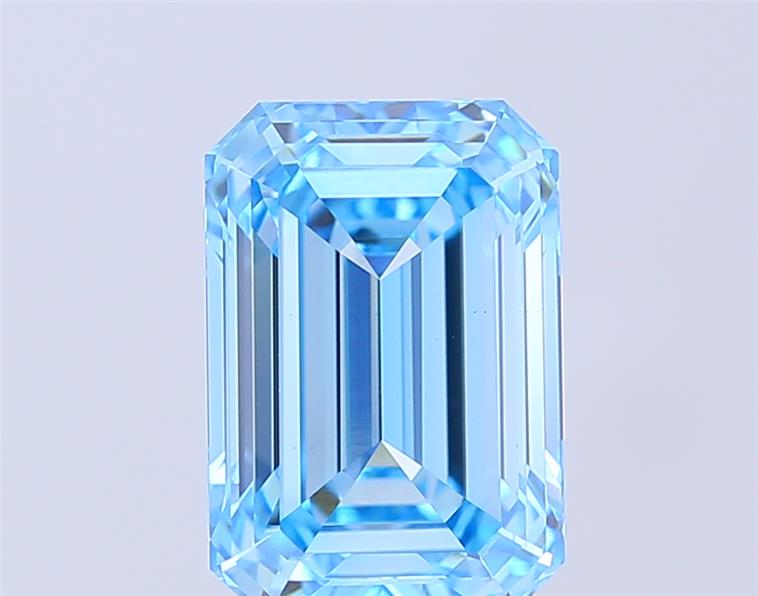 4.08 ct. emerald Lab Grown Diamond front image