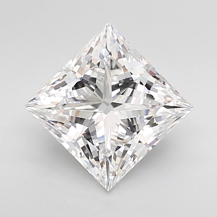 3.03 ct. princess Lab Grown Diamond front image