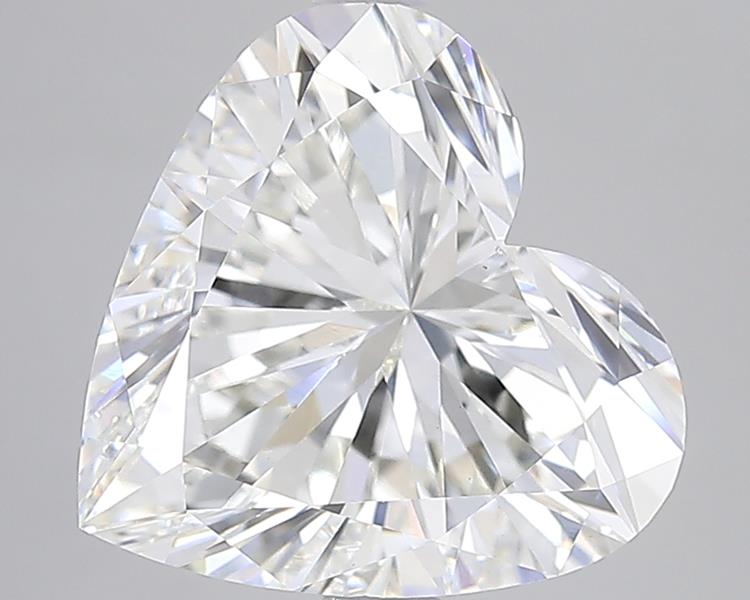 5.07 ct. heart Lab Grown Diamond front image