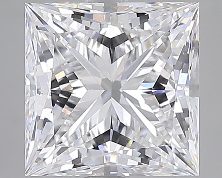 5.09 ct. princess Lab Grown Diamond front image