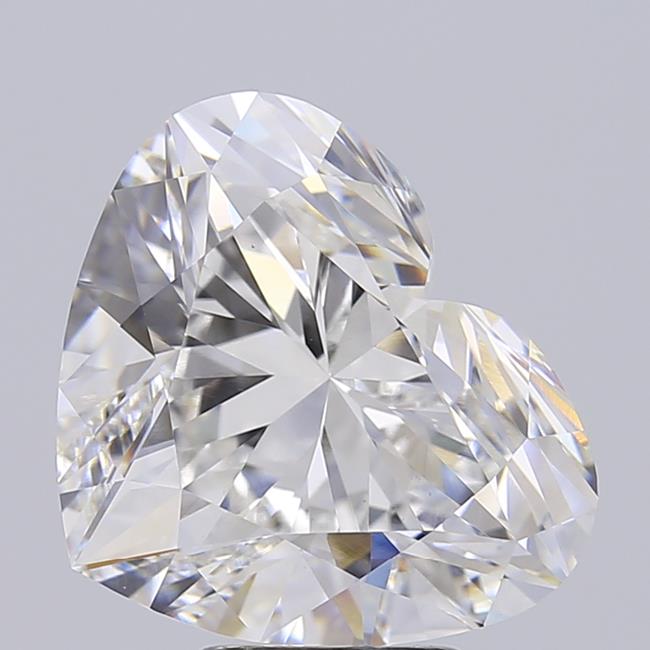 6.05 ct. heart Lab Grown Diamond front image