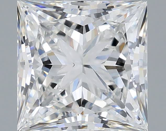 1.57 ct. princess Lab Grown Diamond front image