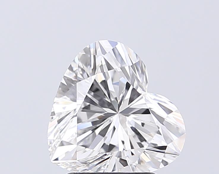 2.06 carat e VVS2 EX Cut IGI heart diamond