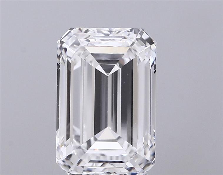 3.02 ct. emerald Lab Grown Diamond front image