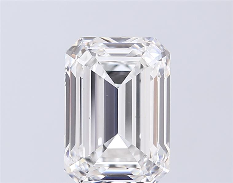 4.06 ct. emerald Lab Grown Diamond front image