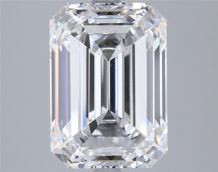 5.10 ct. emerald Lab Grown Diamond front image