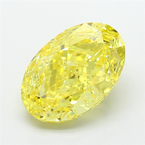 4.10 ct. oval Lab Grown Diamond front image