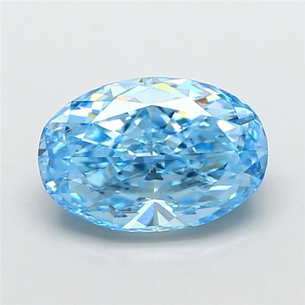 1.82 ct. oval Lab Grown Diamond front image