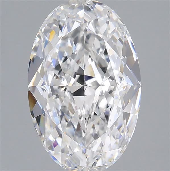 2.59 ct. oval Lab Grown Diamond front image