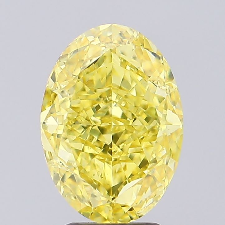 3.00 ct. oval Lab Grown Diamond front image