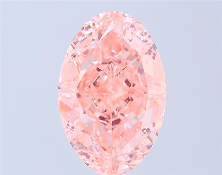 5.40 ct. oval Lab Grown Diamond front image