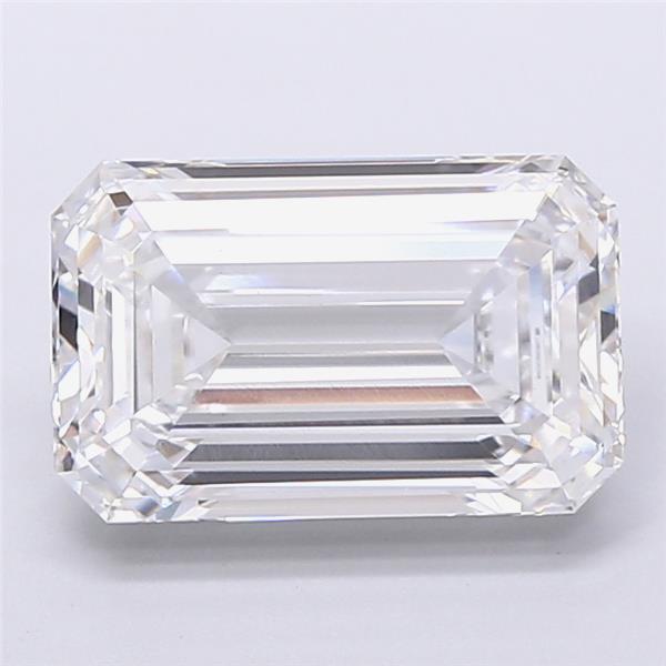 5.21 ct. emerald Lab Grown Diamond front image