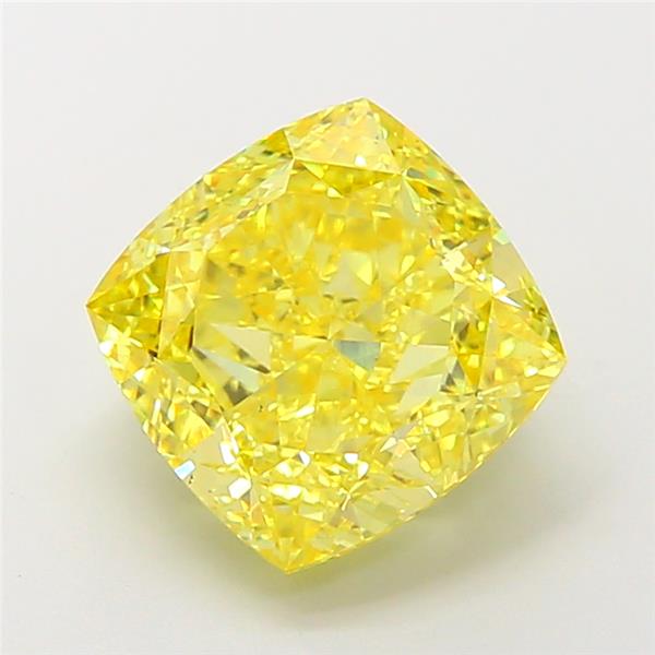 4.78 ct. cushion Lab Grown Diamond front image