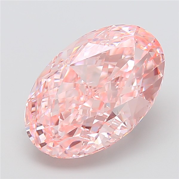 10.00 ct. oval Lab Grown Diamond front image