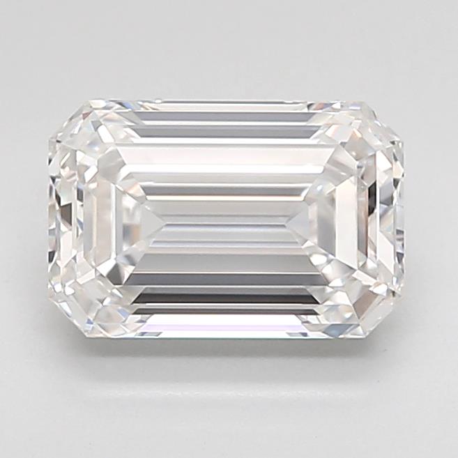 1.82 carat f IF EX Cut IGI emerald diamond