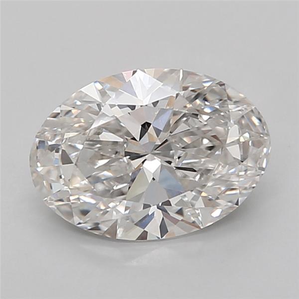 2.07 ct. oval Lab Grown Diamond front image