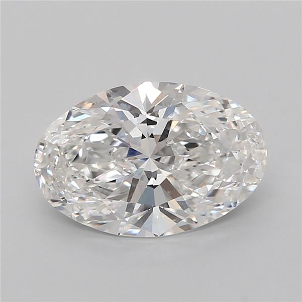 3.08 ct. oval Lab Grown Diamond front image