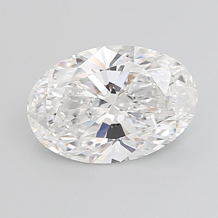 6.02 ct. oval Lab Grown Diamond front image