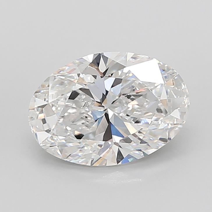 5.02 ct. oval Lab Grown Diamond front image