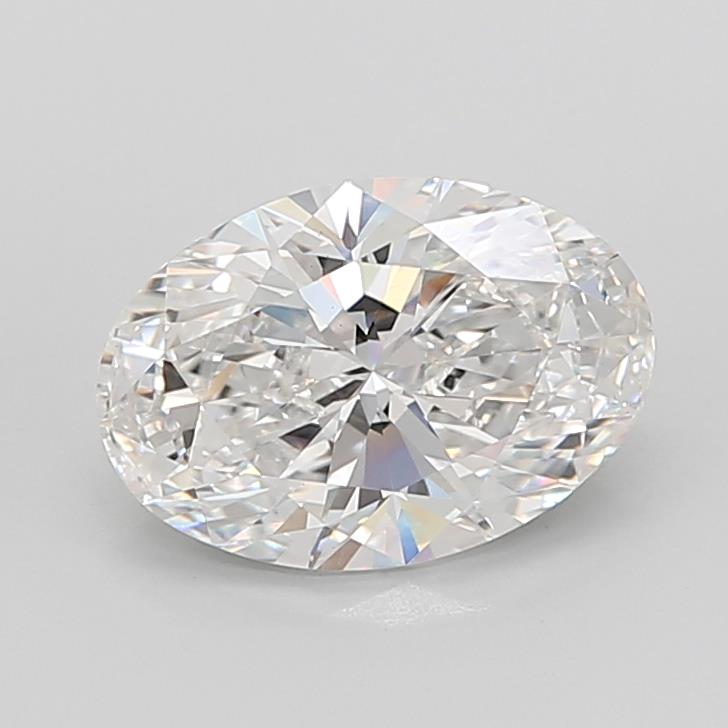 5.09 ct. oval Lab Grown Diamond front image
