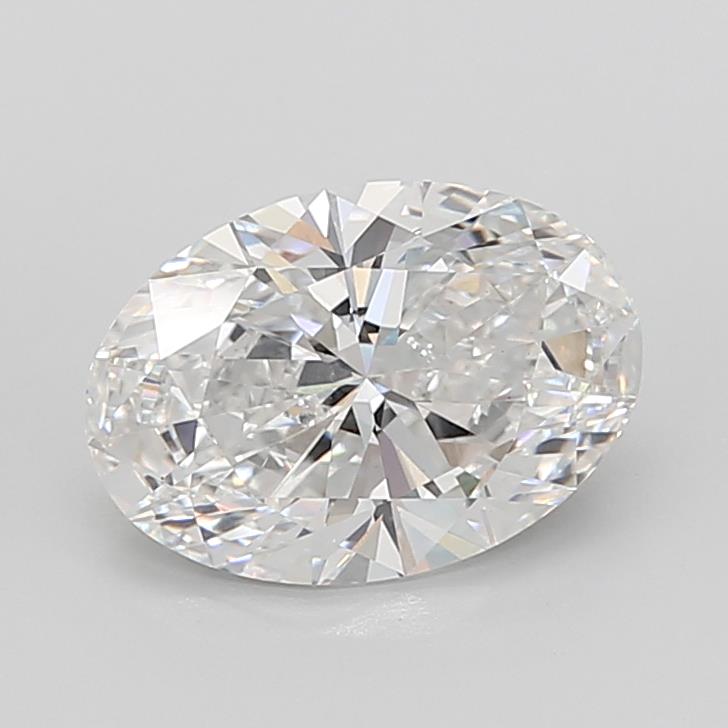 6.01 ct. oval Lab Grown Diamond front image