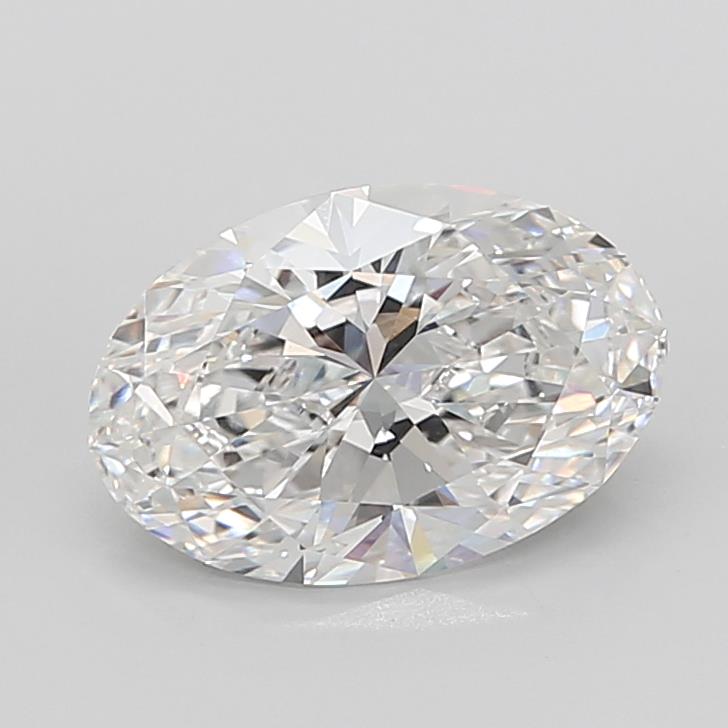 6.08 ct. oval Lab Grown Diamond front image