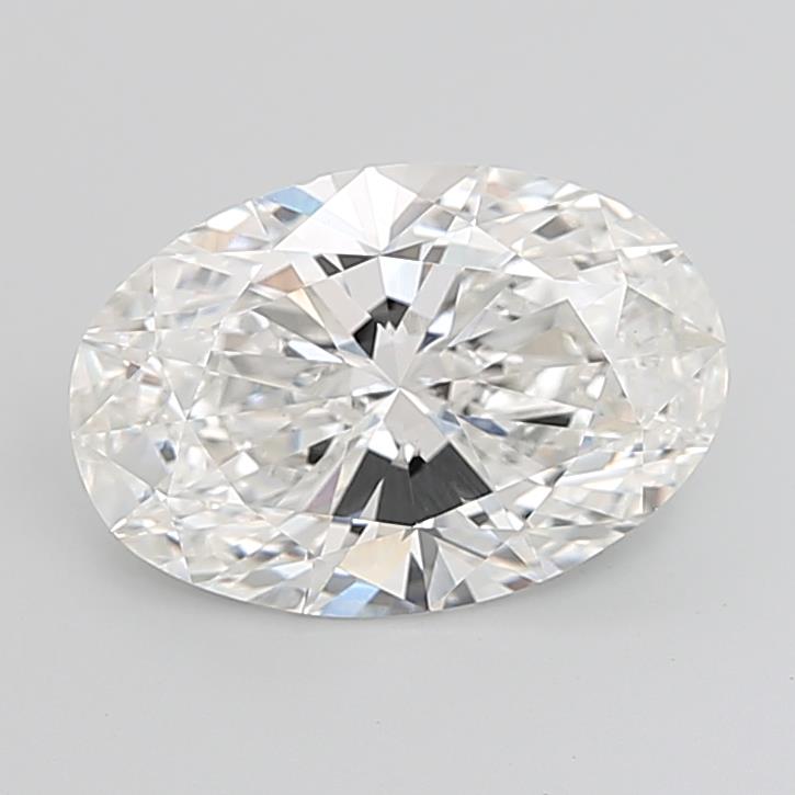 7.07 ct. oval Lab Grown Diamond front image