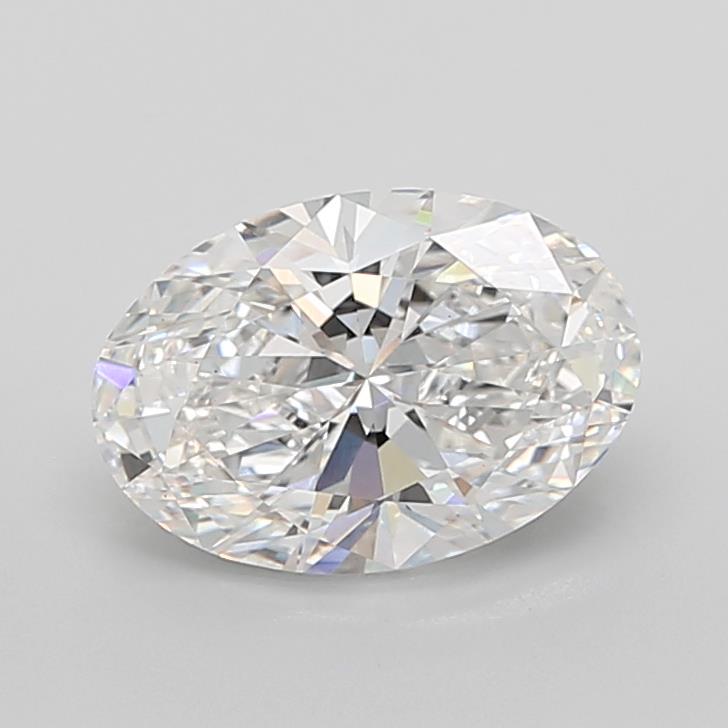 6.04 ct. oval Lab Grown Diamond front image