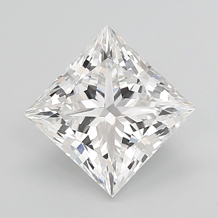 3.80 ct. princess Lab Grown Diamond front image