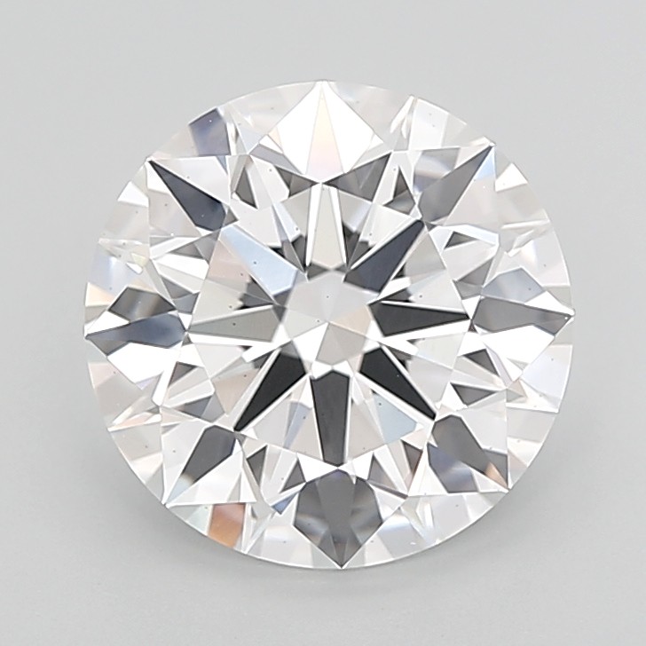 6.04 ct. round Lab Grown Diamond front image