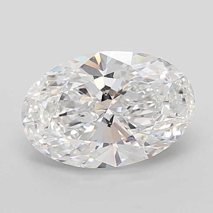 8.09 ct. oval Lab Grown Diamond front image