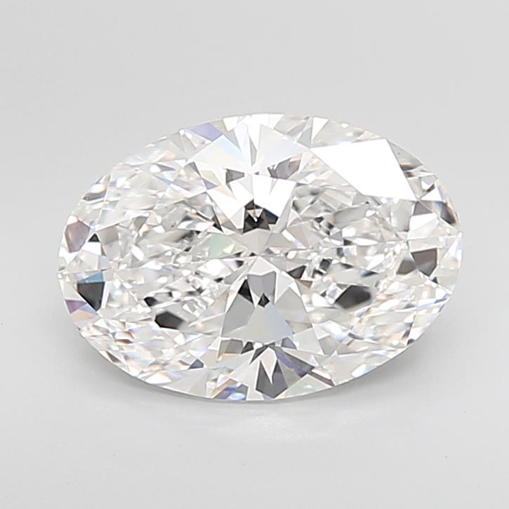 5.01 ct. oval Lab Grown Diamond front image