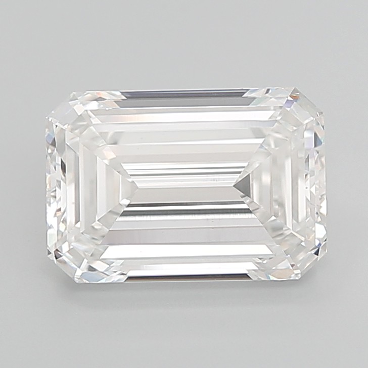 7.02 ct. emerald Lab Grown Diamond front image