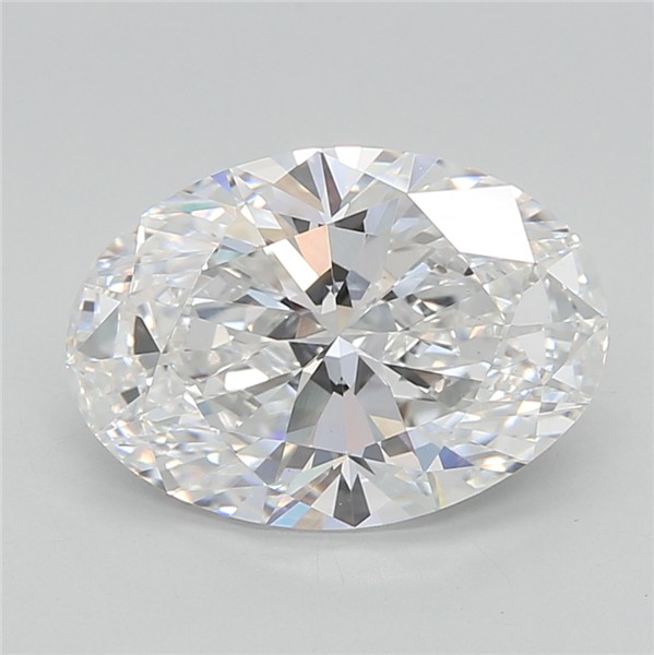 3.03 ct. oval Lab Grown Diamond front image