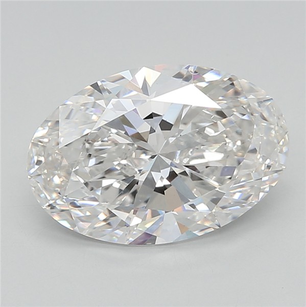 3.03 ct. oval Lab Grown Diamond front image
