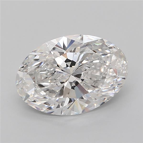 3.04 ct. oval Lab Grown Diamond front image