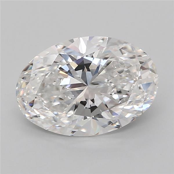 3.07 ct. oval Lab Grown Diamond front image