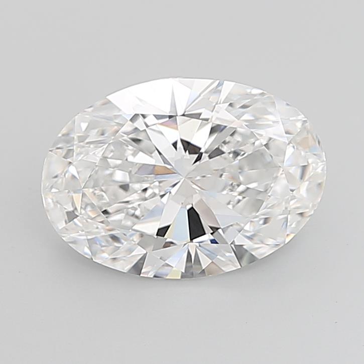 6.01 ct. oval Lab Grown Diamond front image